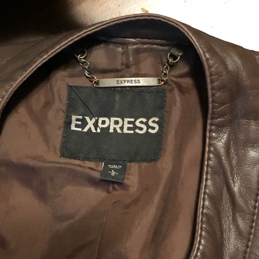 Express brown zip jacket - Picture 4 of 5